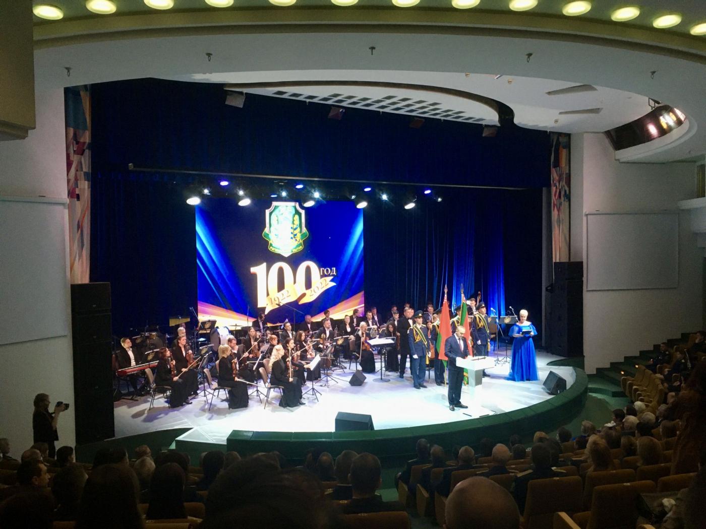 Студенты БНТУ на 100-летии Минской региональной таможни